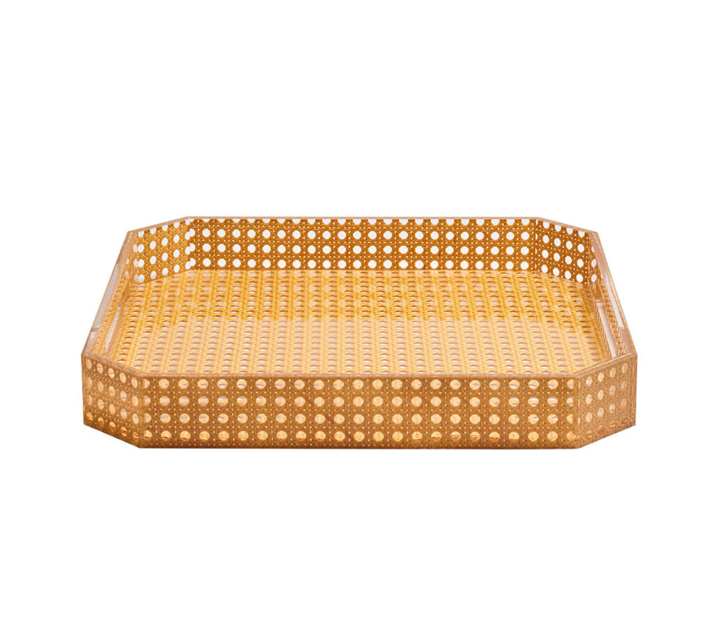 Versatile Natural Decorative Serving Tray
