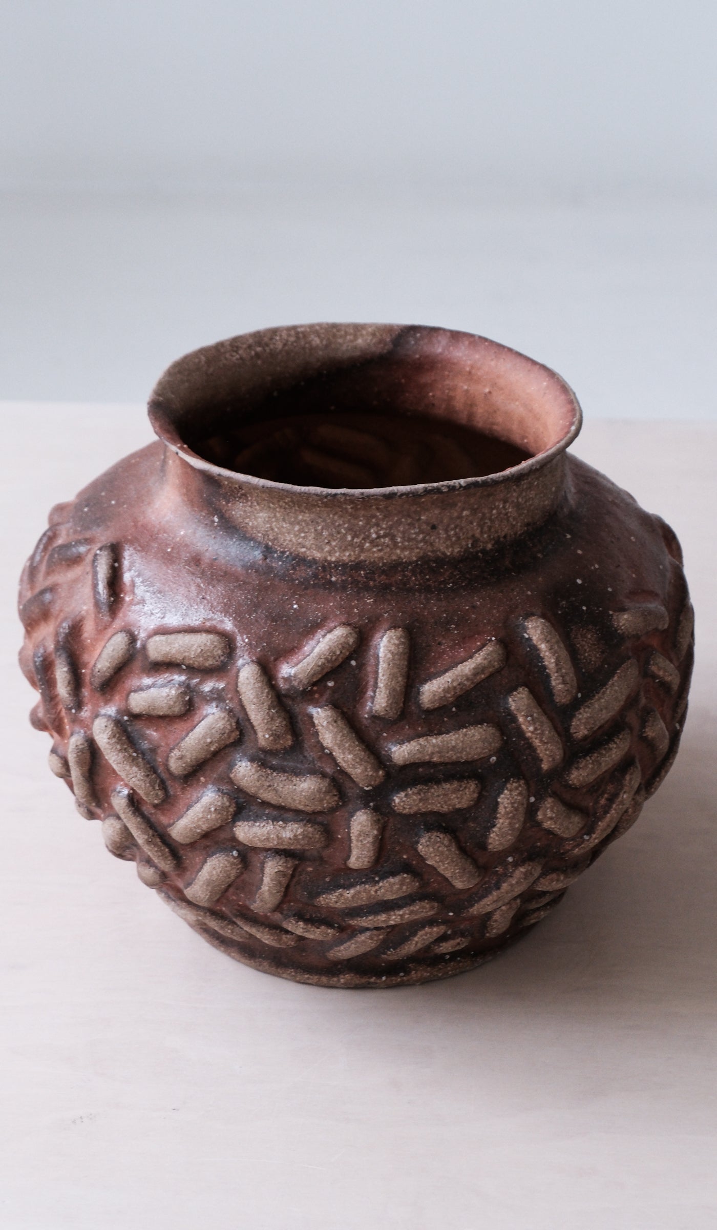 Smooth Ceramic Soft Glow Decorative Vessel