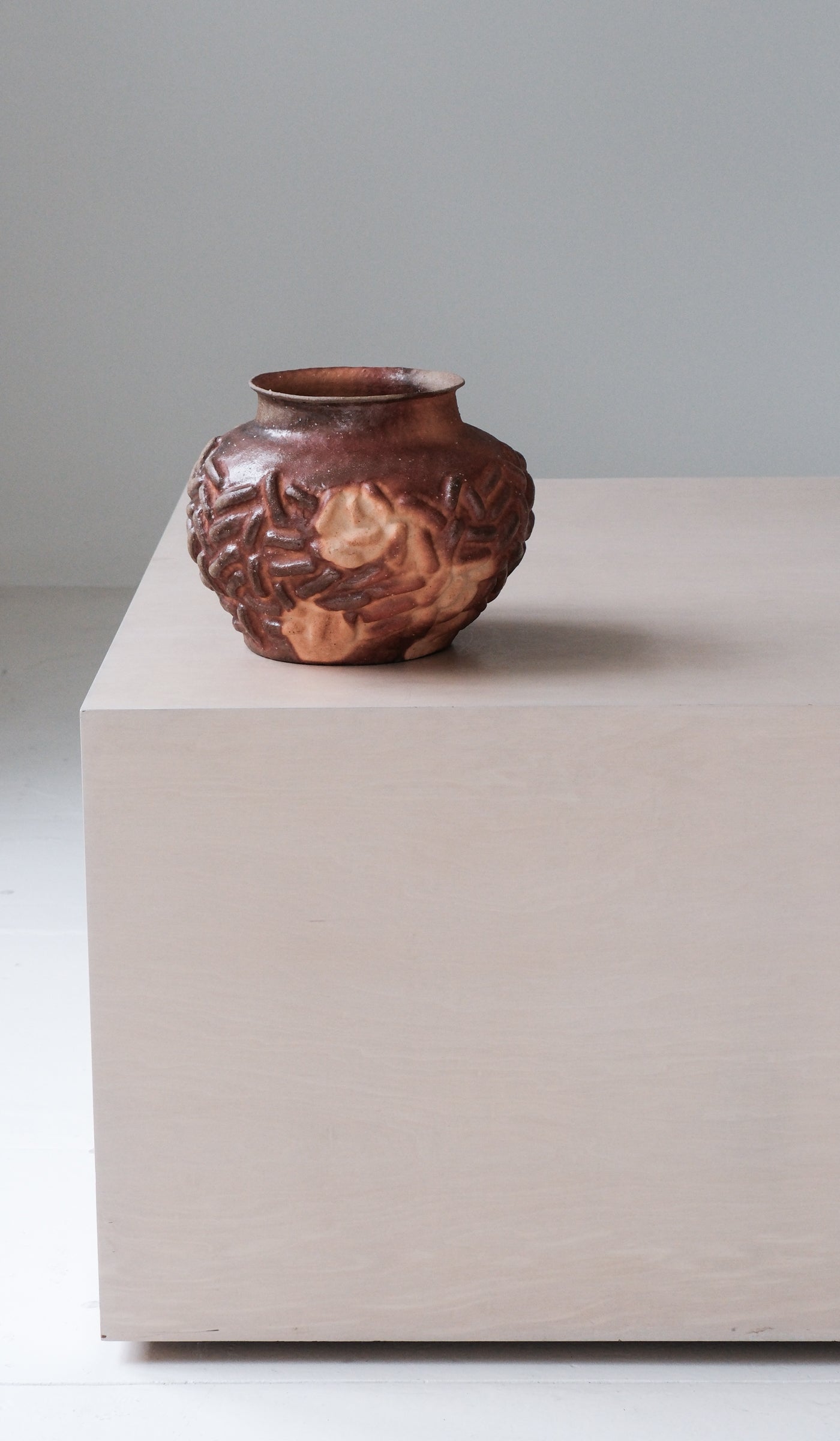 Smooth Ceramic Soft Glow Decorative Vessel
