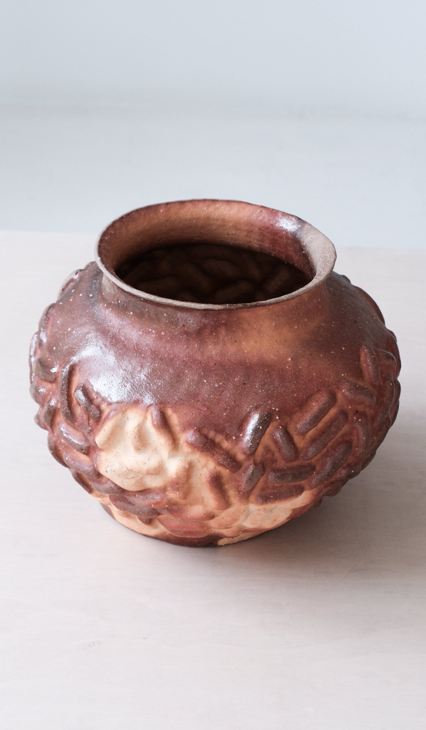 Smooth Ceramic Soft Glow Decorative Vessel