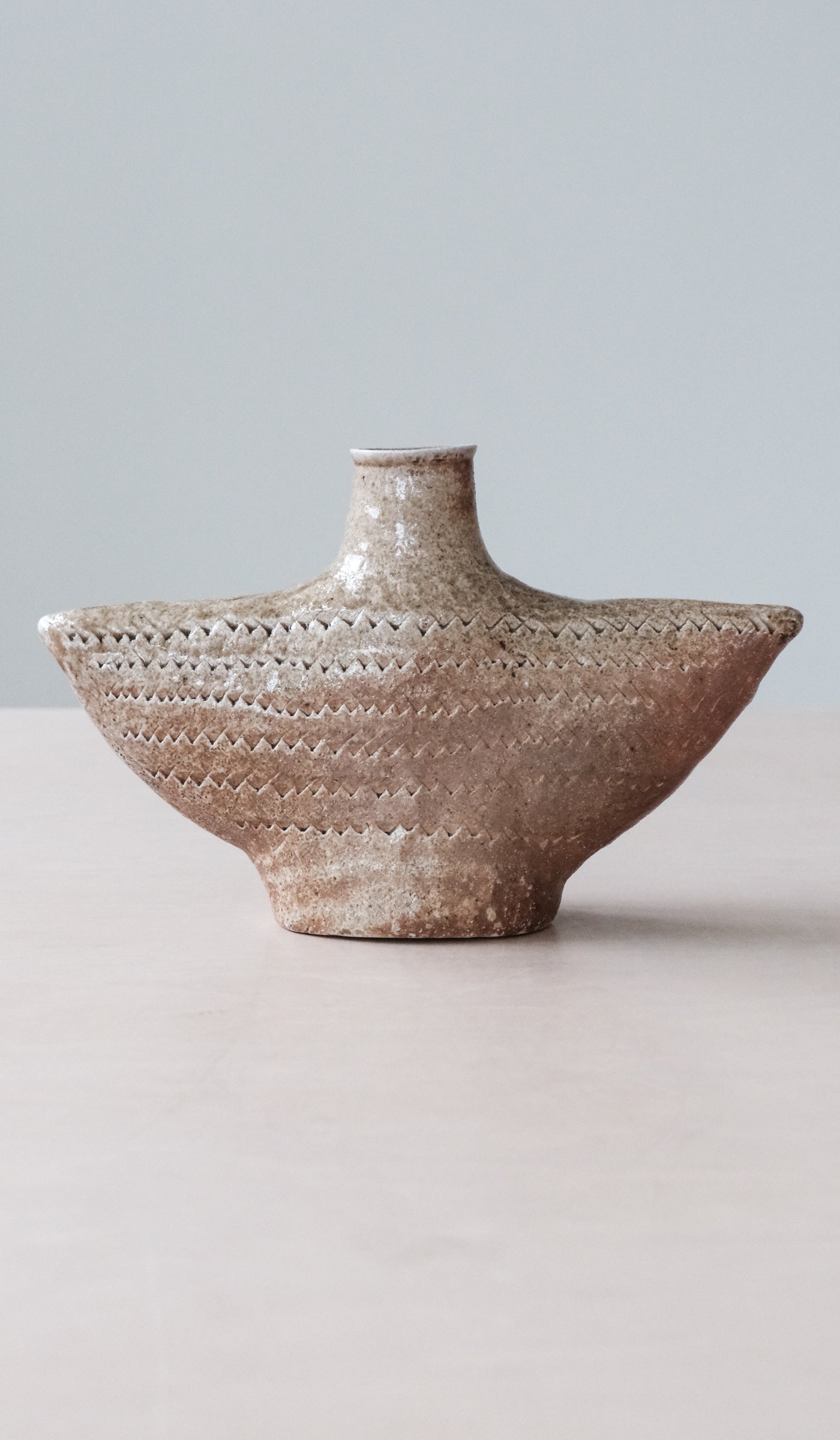 Clean Ceramic Interior Decorative Vessel