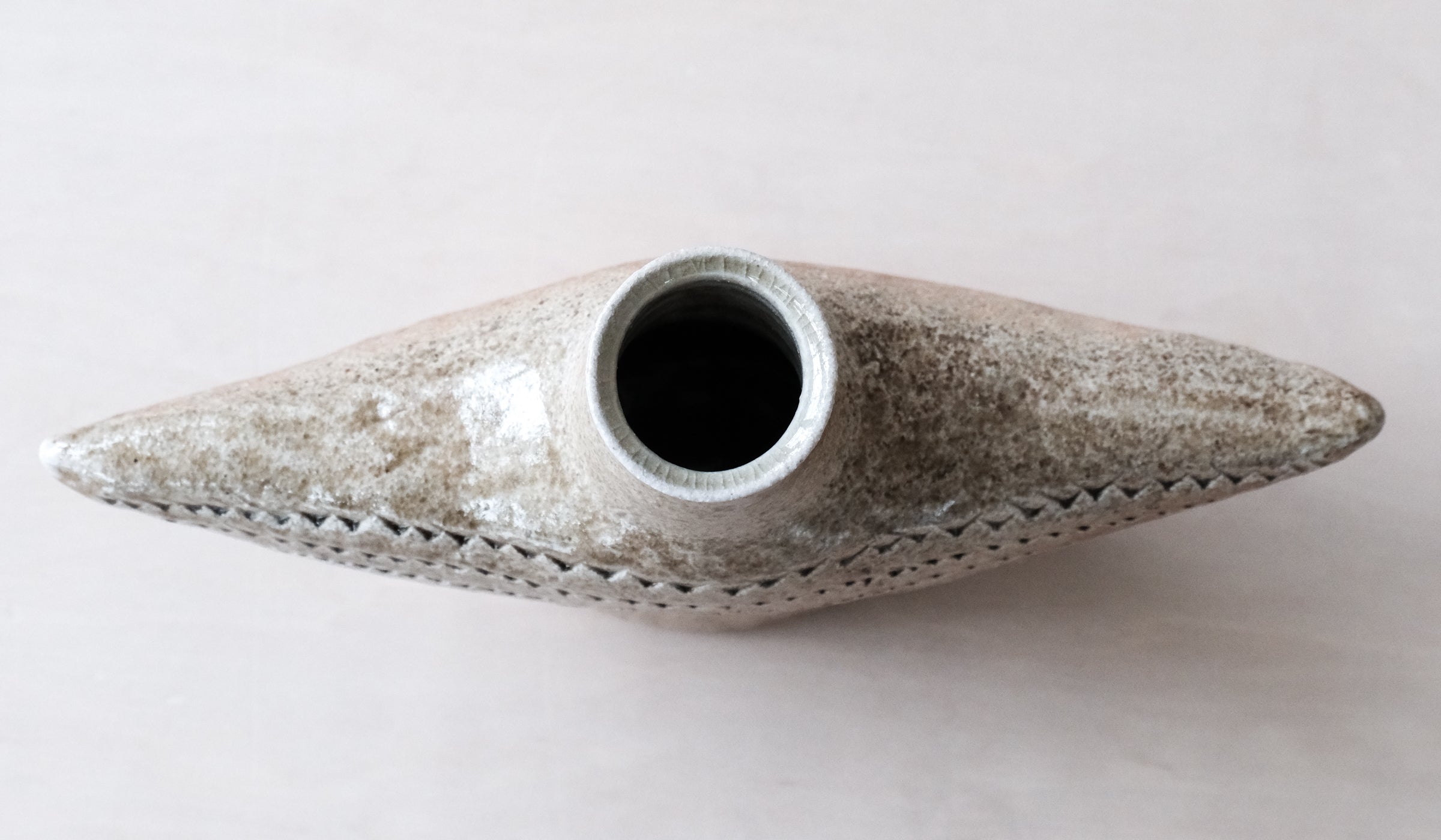 Clean Ceramic Interior Decorative Vessel