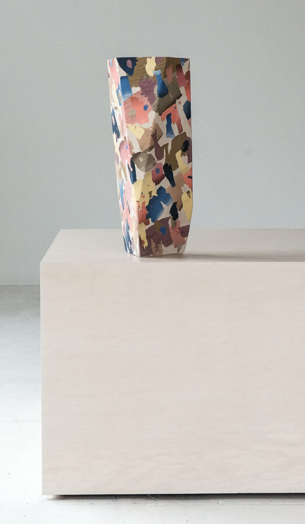 Graphic Ceramic Decorative Home Vessel