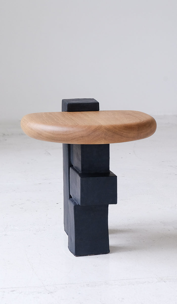 Balanced Ceramic Accent Side Table
