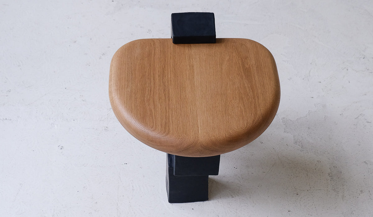 Balanced Ceramic Accent Side Table