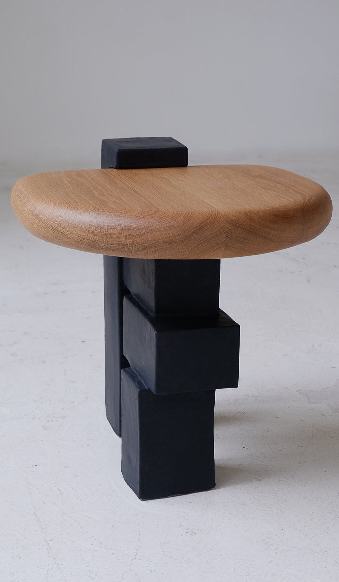 Balanced Ceramic Accent Side Table