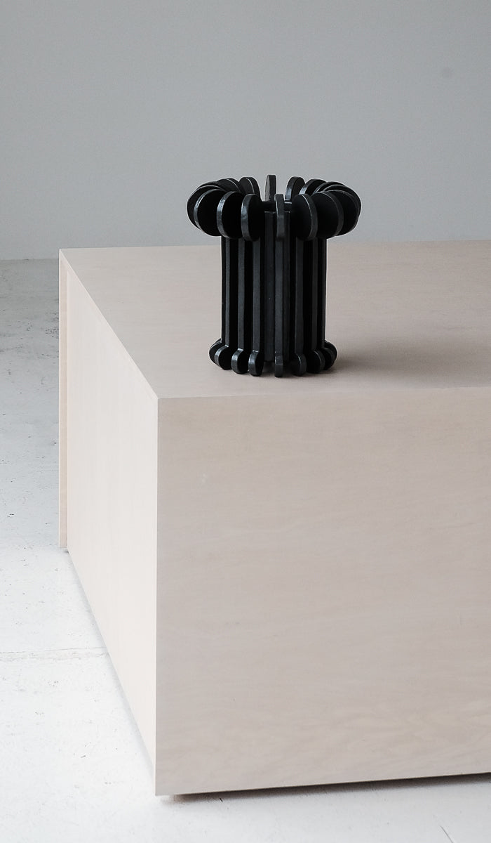 Textured Ceramic Statement Decorative Vessel