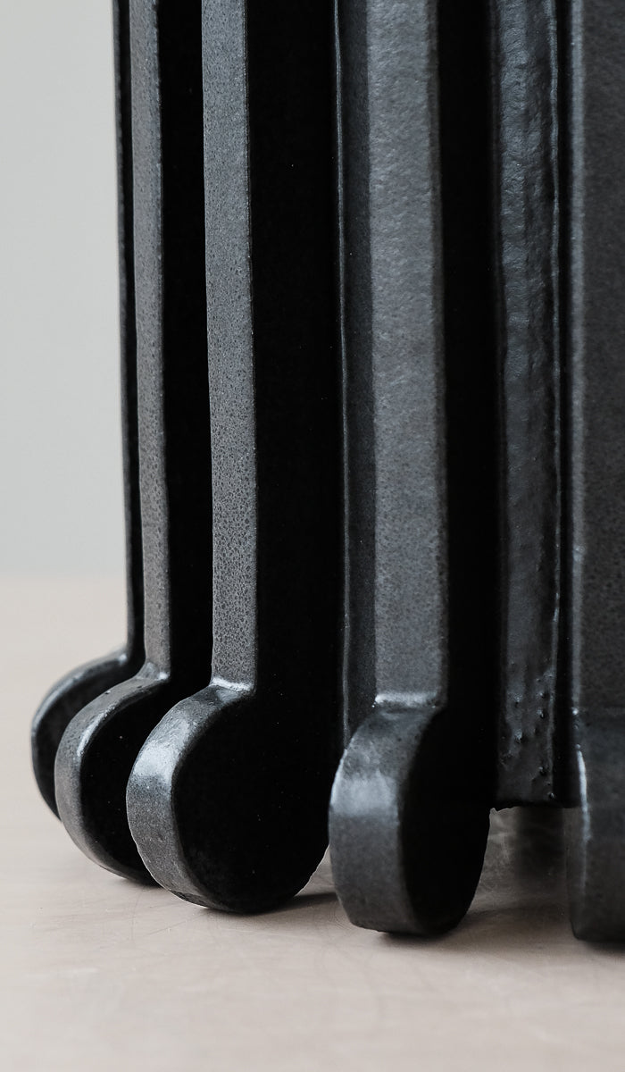 Textured Ceramic Statement Decorative Vessel
