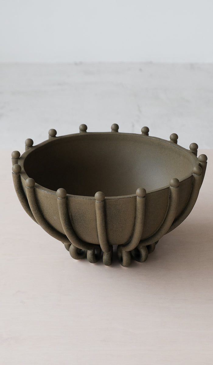 Gentle Ceramic Ambient Decorative Vessel