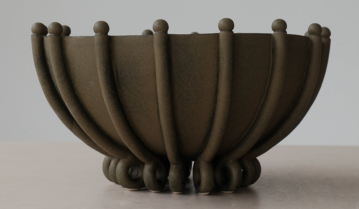 Gentle Ceramic Ambient Decorative Vessel