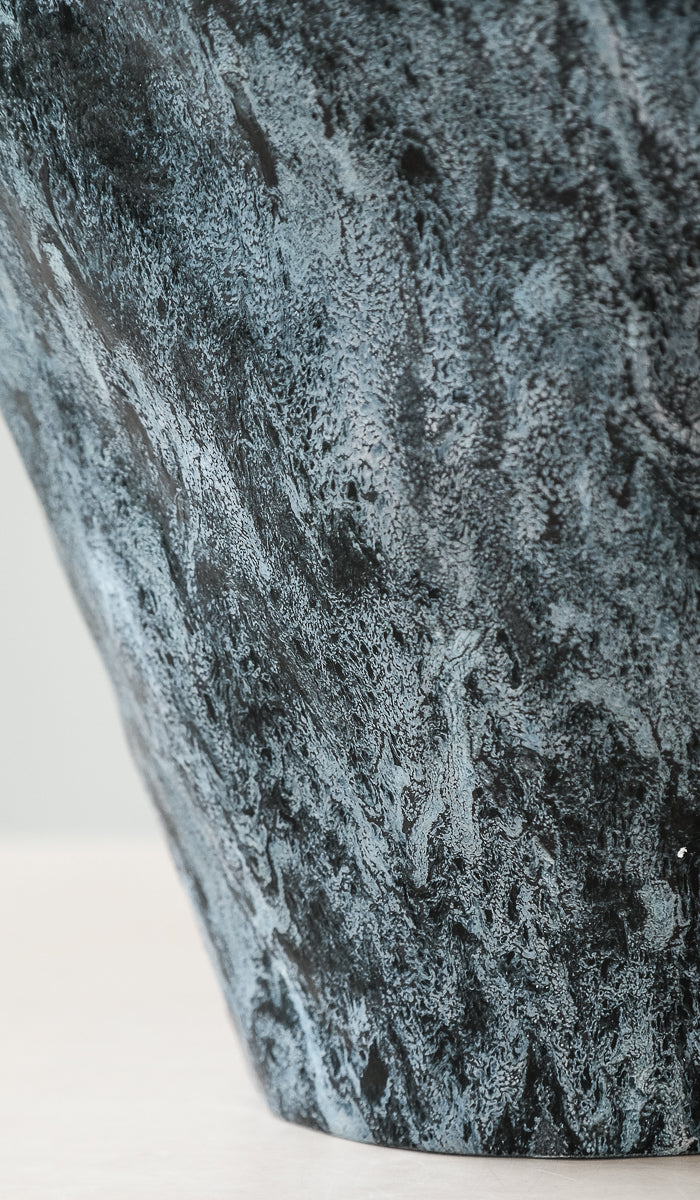 Layered Ceramic Interior Decorative Vessel