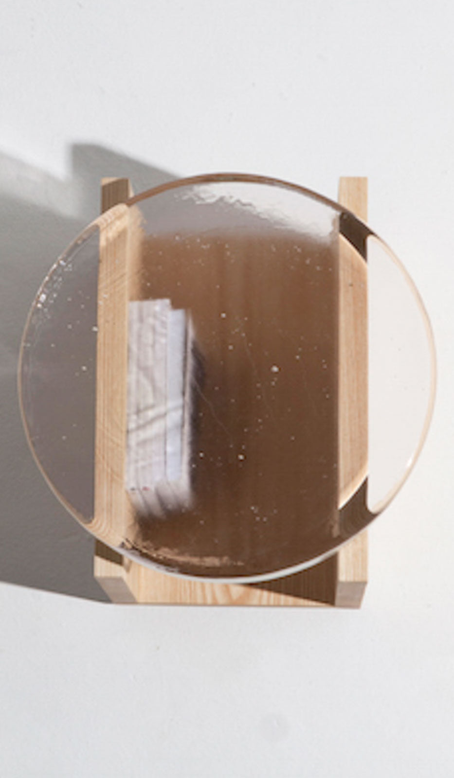 Graphic Textured Accent Side Table
