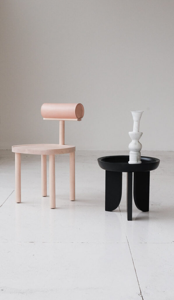 Refined Textured Accent Side Table