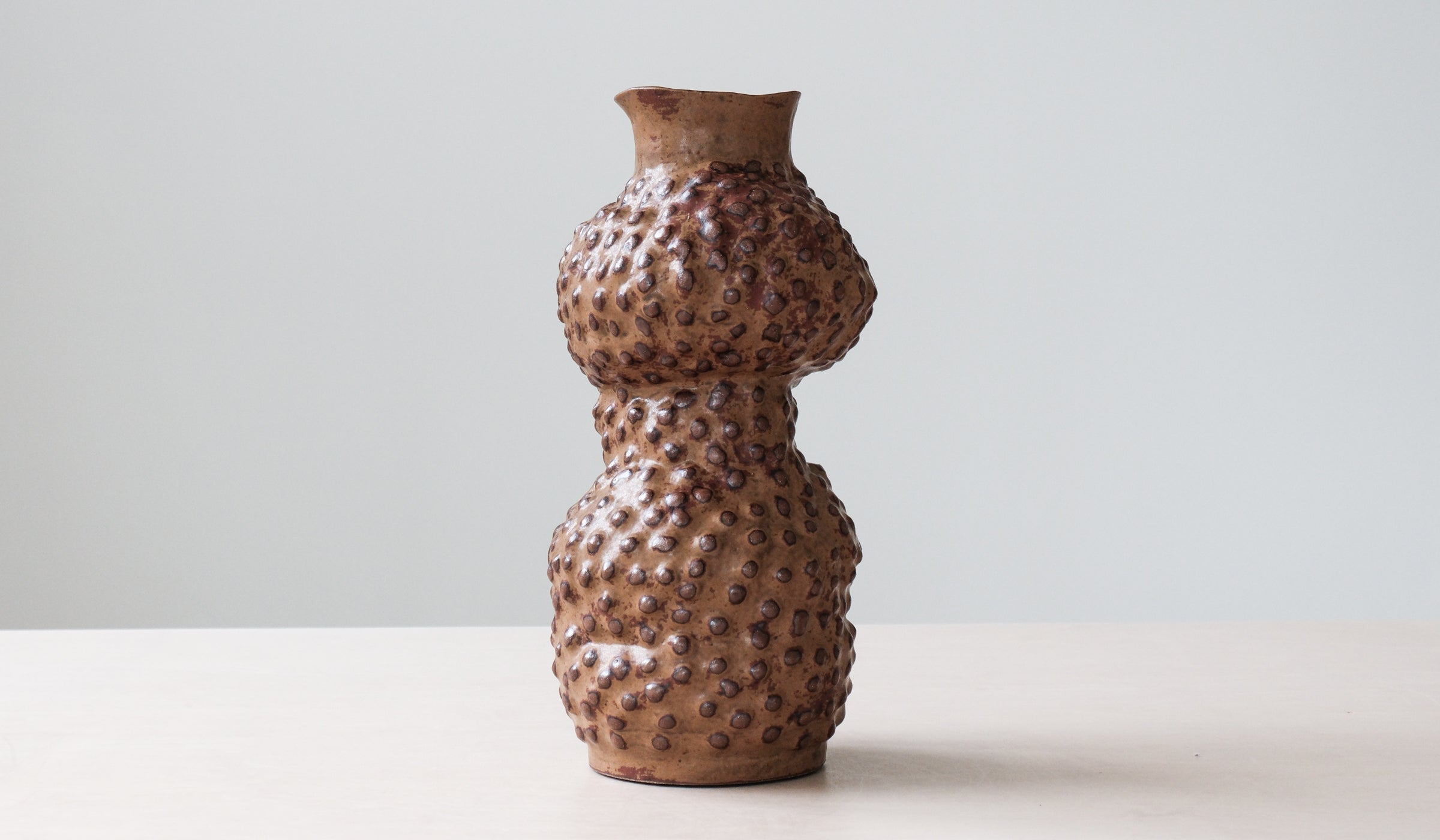Structured Ceramic Ambient Decorative Vessel