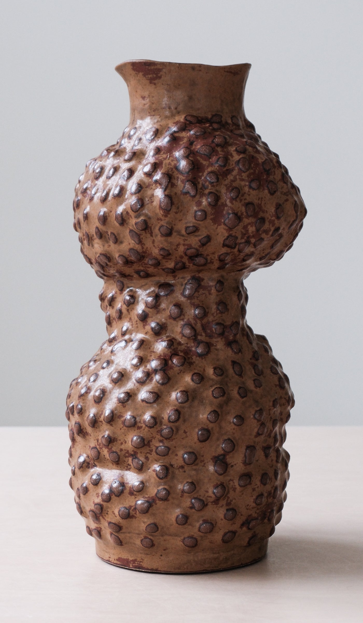 Structured Ceramic Ambient Decorative Vessel