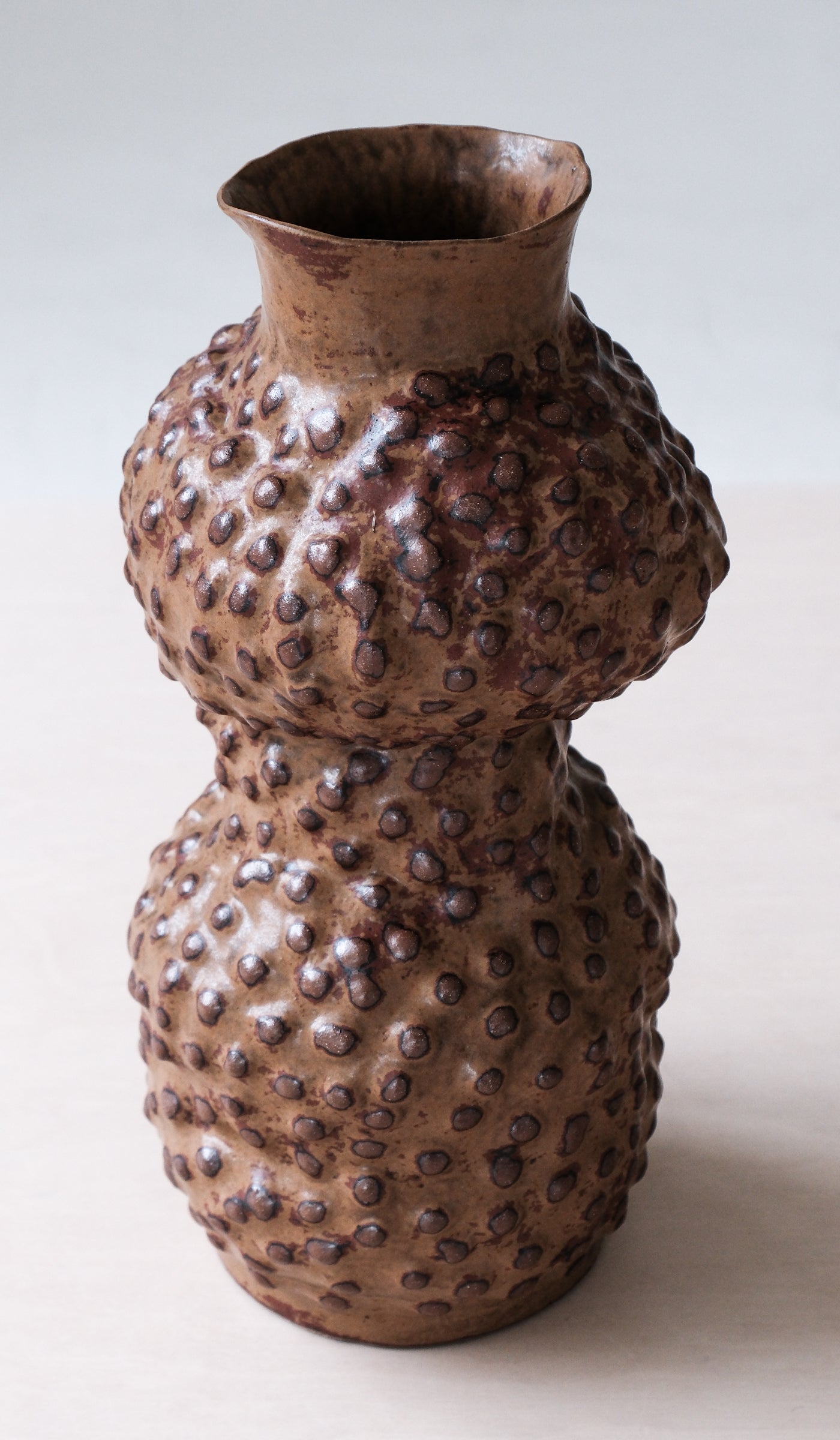 Structured Ceramic Ambient Decorative Vessel