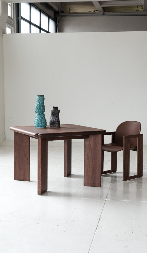 Distinctive Textured Compact Dining Table