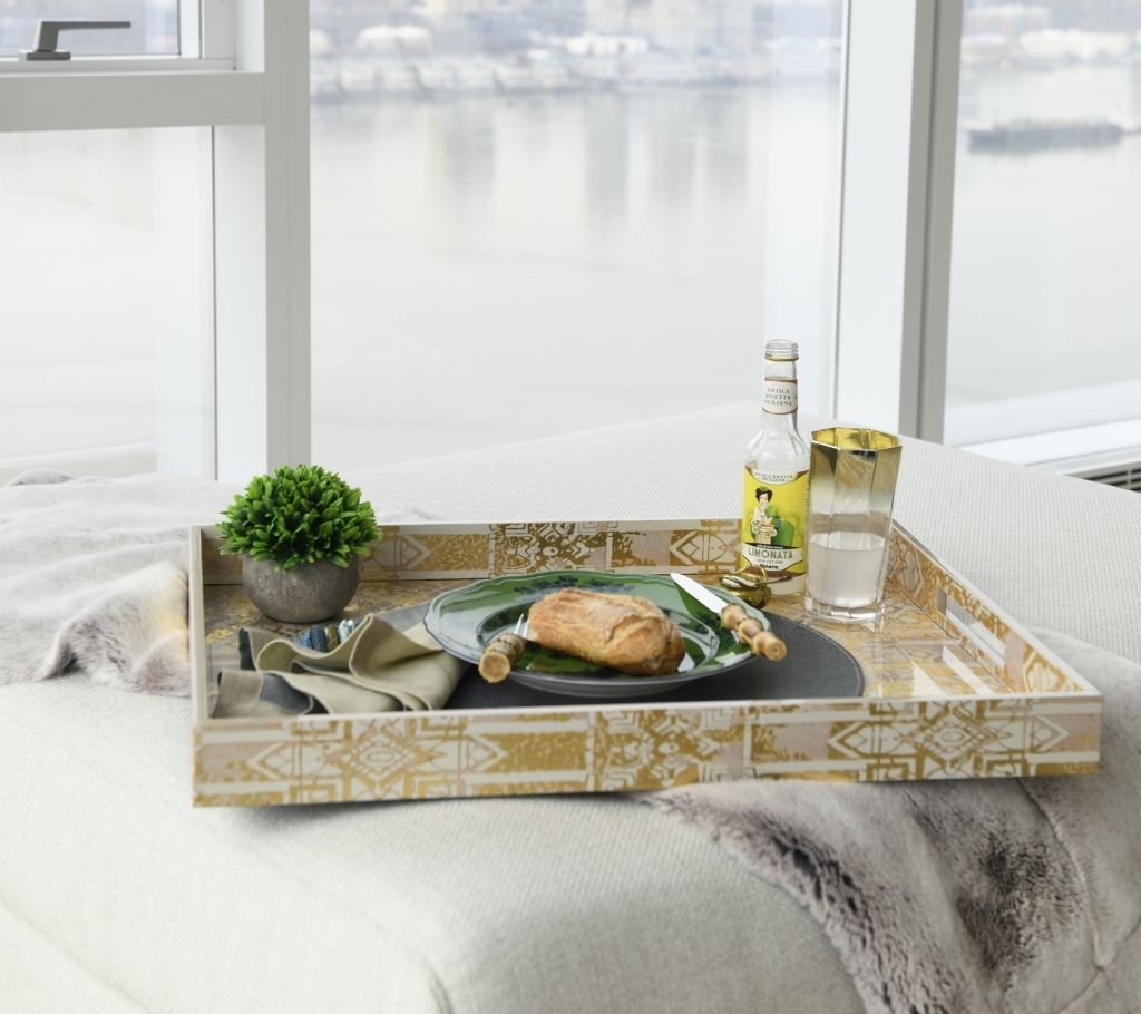 Tailored Decorative Serving Tray for Everyday Use - Image 2